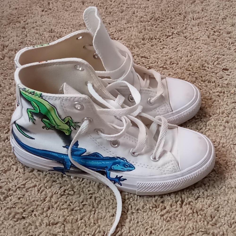 Boys Lizard Converse